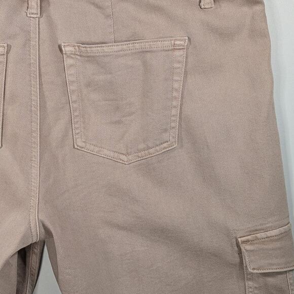 Maurices Edgely Jeans Womens SZ 16 Relaxed Boyfriend Straight Pink Denim - Picture 13 of 14